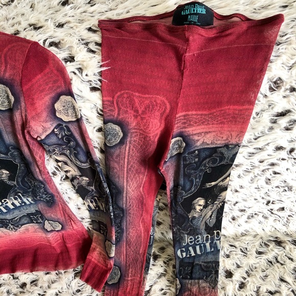 ‼️SOLD‼️Vtg JEAN PAUL GAULTIER ‘95 TOP PANTS SET - Picture 7 of 10